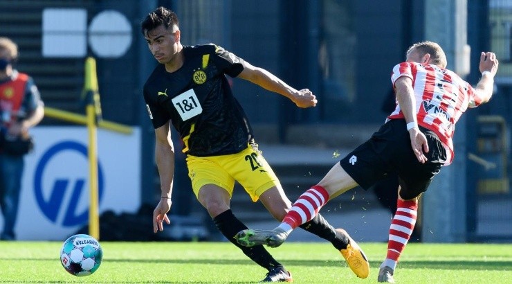 Reinier está emprestado ao clube alemão pelo Real Madrid.