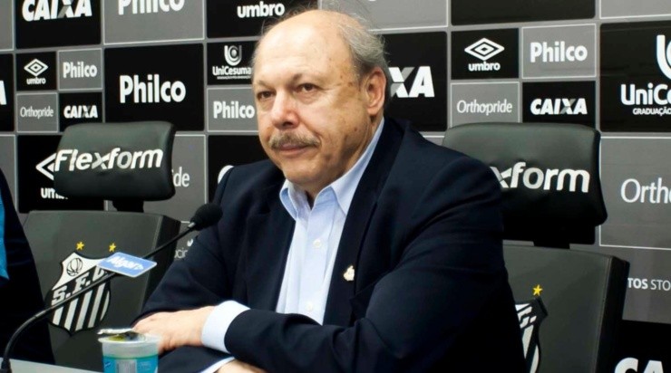 Peres quer vender o atacante Kaio Jorge. Foto: Ivan Storti/Santos FC