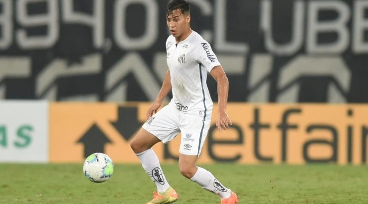Kaio Jorge: volta ao time titular (Foto: Ivan Storti/Santos FC/Divulgação)