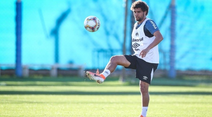 Victor Ferraz esteve mais de uma vez no departamento médico – Foto: Lucas Uebel/Grêmio.