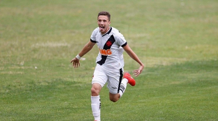 Caio Lopes em ação pelo Vasco. Foto: Divulgação