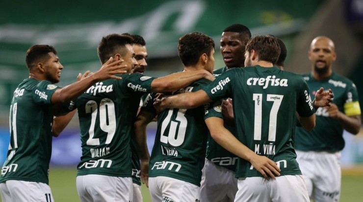 O Palmeiras venceu o Ceará por 2 a 1, no Allianz Parque. Foto: César Greco/Palmeiras