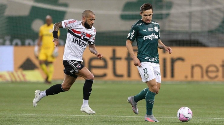 Tricolor foi muito superior ao Palmeiras na partida – Foto: Cesar Greco/Palmeiras.