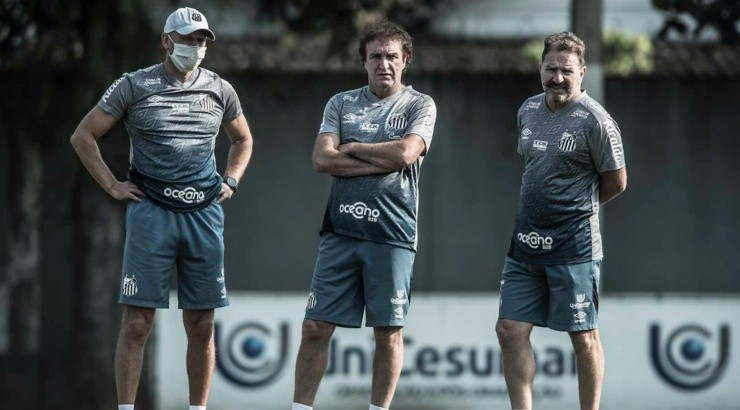 Cuca saiu em defesa do atacante - Foto: Ivan Storti/Santos FC.