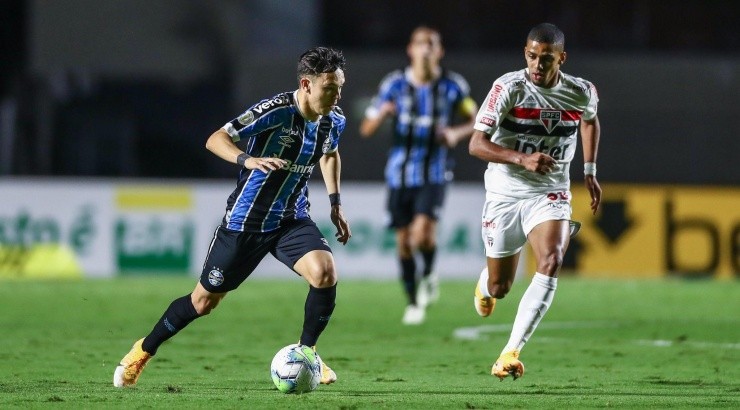  Grêmio se sentiu prejudicado em alguns lances - Foto: Lucas Uebel/Grêmio.
