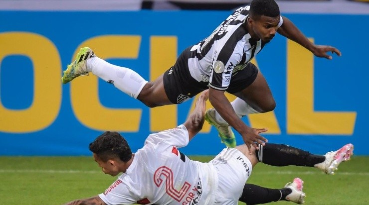 São Paulo e Atlético-MG se enfrentaram no dia 3 de setembro, no Mineirão (Foto: Getty Images)
