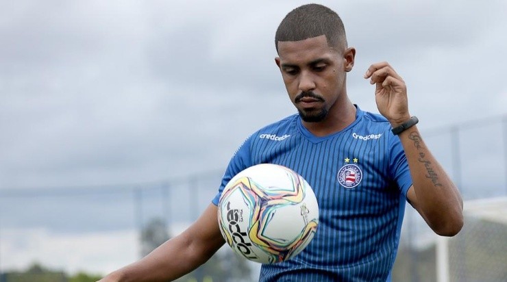 Ramon: emprestado pelo Inter (Foto: Felipe Oliveira / Divulgação / EC Bahia)