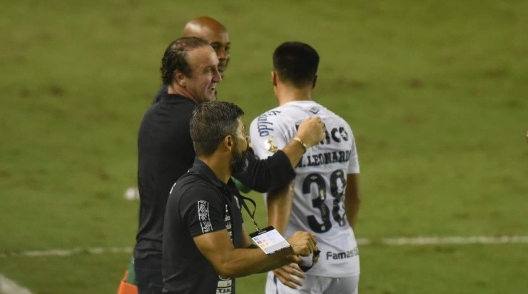 Cuca se destacou por colocar Lucas Braga e Marcos Leonardo no segundo tempo (Foto: Ivan Storti/Santos FC)