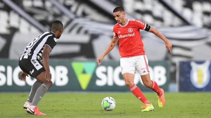 Em alta: Thiago Galhardo é o artilheiro do Brasileirão (Foto: Ricardo Duarte/Inter/Divulgação)