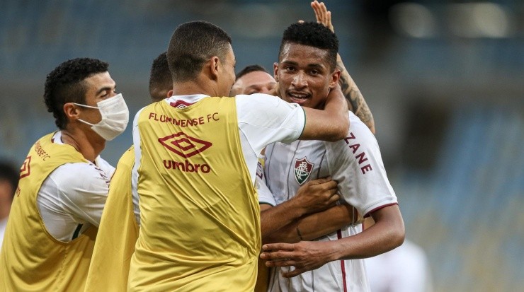 Após 24 jogos, Marcos Paulo voltou a marcar (FOTO: LUCAS MERÇON / FLUMINENSE F.C. / DIVULGAÇÃO)
