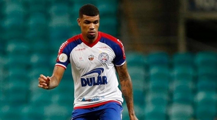 Juninho em ação pelo Bahia. Foto: Divulgação