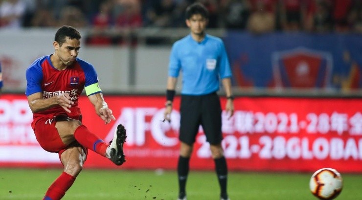 Atacante vive grande fase na China - Foto: Getty Images.