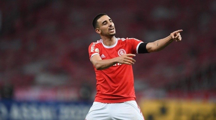 Atacante vem sendo peça importante no esquema de Coudet - Foto: Ricardo Duarte/Internacional. Atacante vem sendo peça importante no esquema de Coudet - Foto: Ricardo Duarte/Internacional.