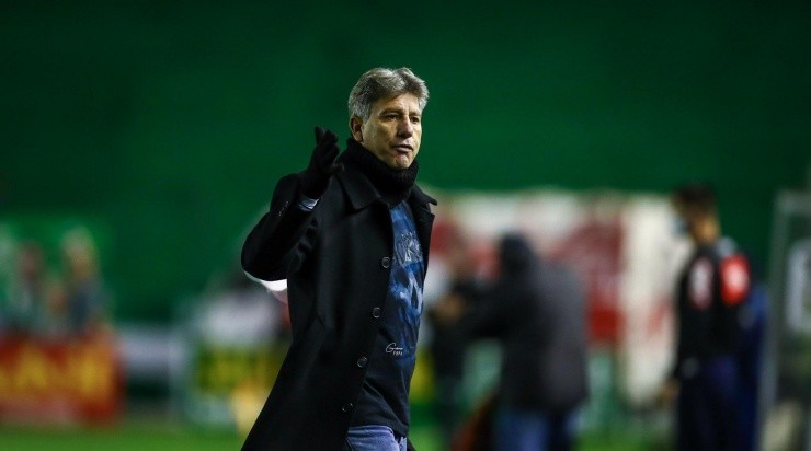 Renato Portaluppi tem que administrar elenco reduzido em duas competições importantes – Foto: Divulgação – Grêmio de Foot-Ball Porto Alegrense