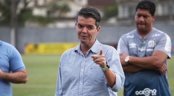 Felipe Ximenes: dirigente falou a pedido do presidente (Foto: Pedro Ernesto Guerra Azevedo/Santos FC/Divulgação) Felipe Ximenes: dirigente falou a pedido do presidente (Foto: Pedro Ernesto Guerra Azevedo/Santos FC/Divulgação)
