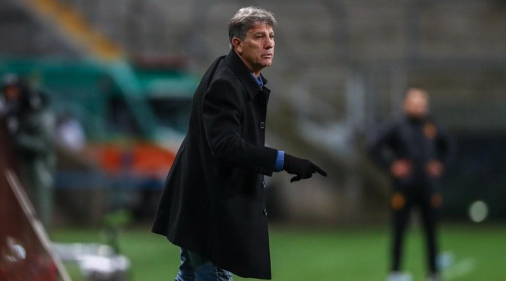 Renato: conhece bem o novo reforço (Foto: Lucas Uebel/Grêmio/Divulgação)