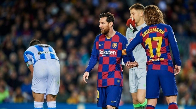 Messi e Griezmann Foto: Getty Images