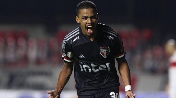 Jovem atacante está valorizado - Foto: Rubens Chiri/São Paulo FC.