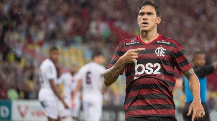 Atacante é o principal jogador do Rubro-Negro no momento - Atacante é o principal jogador no Rubro-Negro no momento - Pedro pode retornar para a Fiorentina - Foto: Alexandre Vidal/Flamengo.