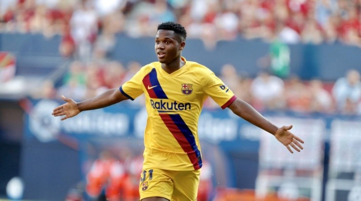 Ansu Fati desfalcará o Barcelona nos próximos 4 meses. Foto: Divulgação