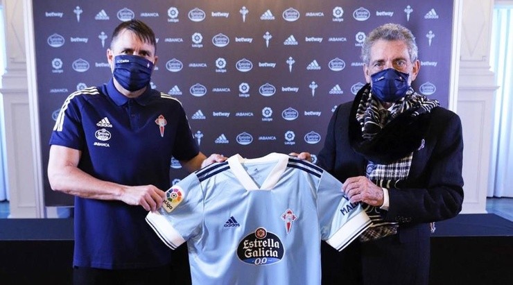 Apresentação de Coudet no Celta de Vigo – Foto Divulgação