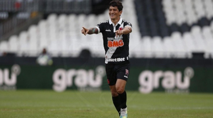 Atacante fez elogios para Crespo -Foto: Rafael Ribeiro/Vasco. Atacante fez elogios para Crespo -Foto: Rafael Ribeiro/Vasco.