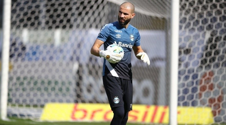 Goleiro usou a partida contra o Corinthians como alerta - Foto: Lucas Uebel/Grêmio.