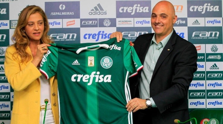 Leila se manifestou após carta enviada para Galiotte - Foto: Cesar Greco/Palmeiras.
