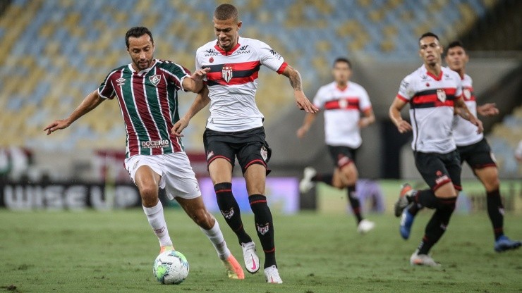 Fluminense x Atlético-GO pelo Brasileirão 2020. (Foto: Getty Images)