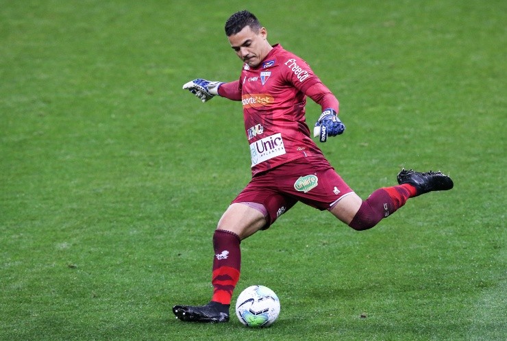 Felipe Alves, goleiro do Fortaleza. (Foto: Getty Images) 