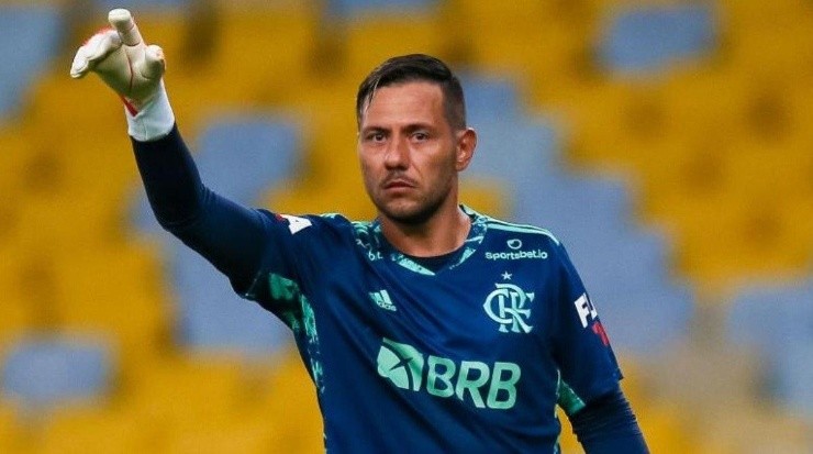 Goleiro ainda não sabe se vai renovar com o Fla - Foto: Alexandre Vidal/Flamengo.