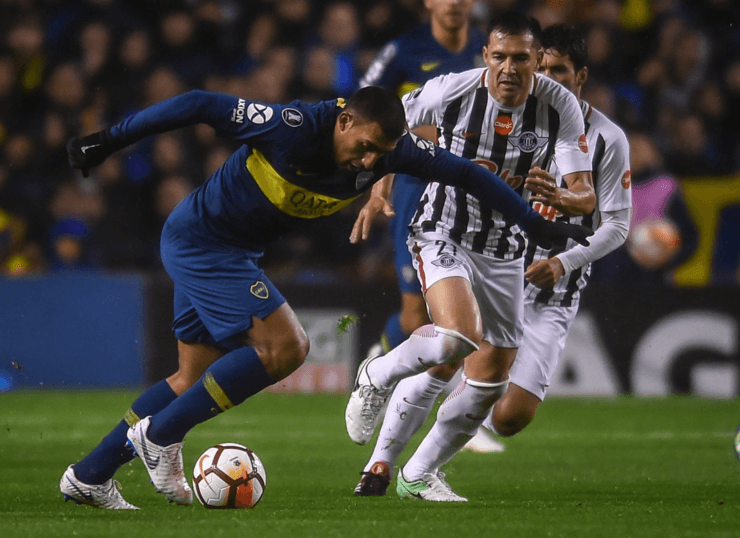 Libertad x Boca pela primeira fase da Libertadores 2020. (Foto: Getty Images)