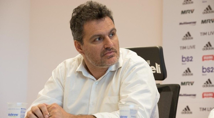 Spindel havia se acertado com o goleiro, mas Landim barrou a proposta inicial - Foto: Alexandre Vidal/Flamengo.