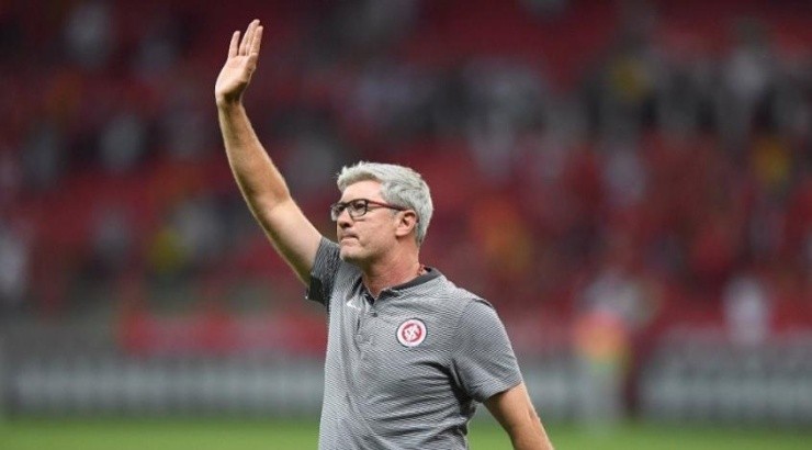 Opção do treinador gerou dúvidas naquela ocasião - Foto: Ricardo Duarte/Inter.