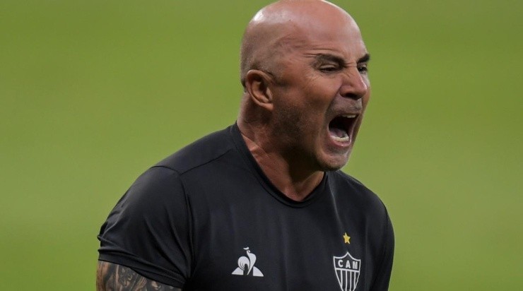 Sampaoli está otimista para o duelo contra o São Paulo – Foto: Getty Imagens