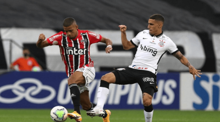 São Paulo perdeu para o Corinthians na Neo Quimica Arena. Foto: Divulgação