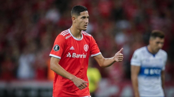 Praxedes: moral com Abel Braga (Foto: Ricardo Duarte/Inter/Divulgação)