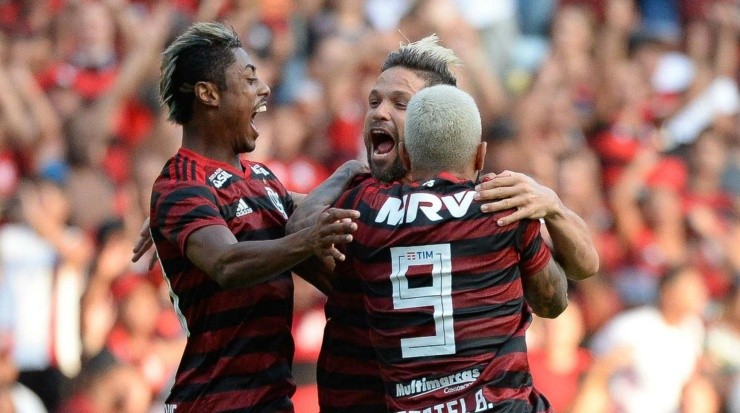 Flamengo tem demonstrado maior evolução física nos treinamentos - Foto: Alexandre Vidal/Flamengo. Flamengo tem demonstrado maior evolução física nos treinamentos - Foto: Alexandre Vidal/Flamengo.