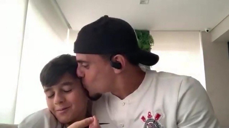 Garoto mostrou personalidade na entrevista - Foto: Reprodução/Esporte Espetacular/Globo.