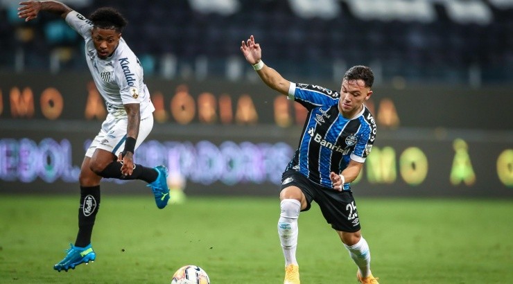 Grêmio foi eliminado pelo Santos - Foto: Lucas Uebel/Grêmio.