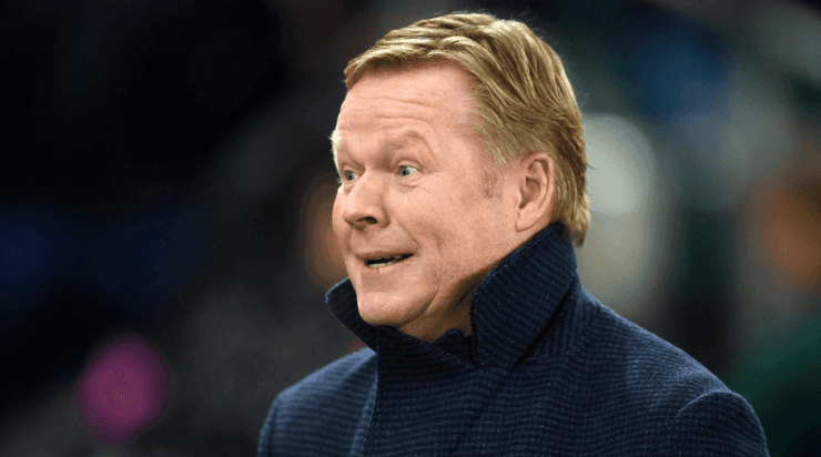 Koeman vêm criticando a arbitragem a favor do Real Madrid. Foto: Getty Images
