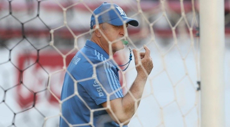 Felipão comandou o zagueiro no Palmeiras - Foto: Cesar Greco/SEP.