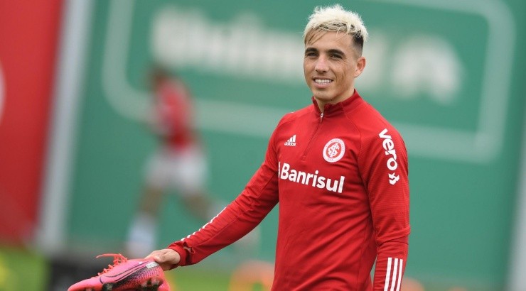 Saravia se recupera de lesão, mas já demonstrou ter muita qualidade - Foto: Ricardo Duarte/Inter.