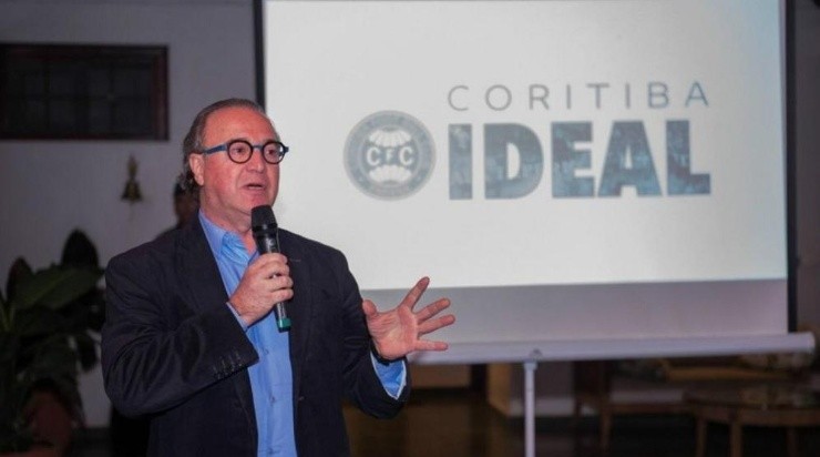 Follador: novo presidente tem planos para Miranda e Rafinha (Foto: Divulgação/Coritiba)