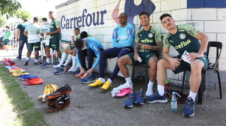 Elenco finaliza preparação em Buenos Aires - Foto: Cesar Greco/SEP. Elenco finaliza preparação em Buenos Aires - Foto: Cesar Greco/SEP.