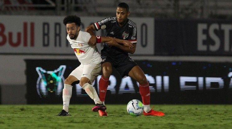 Partida contra o RB Bragantino foi desastrosa - Foto: Rubens Chiri/SPFC.