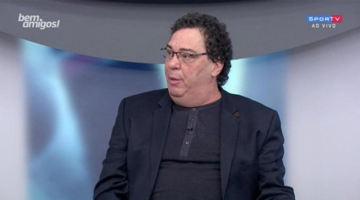 Casagrande se irritou com o comportamento de Gabigol diante do Ceará. Foto: Reprodução/Sportv