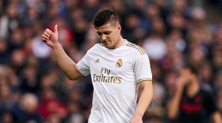Jovic não conseguiu engrenar no Real - Foto: Getty Images.