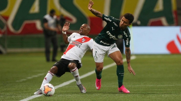 Palmeiras fez uma péssima partida diante do River - Foto: Cesar Greco/SEP.