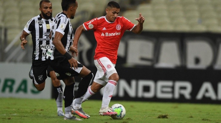Caio Vidal: em alta com Abel Braga (Foto: Ricardo Duarte/Inter/Divulgação)